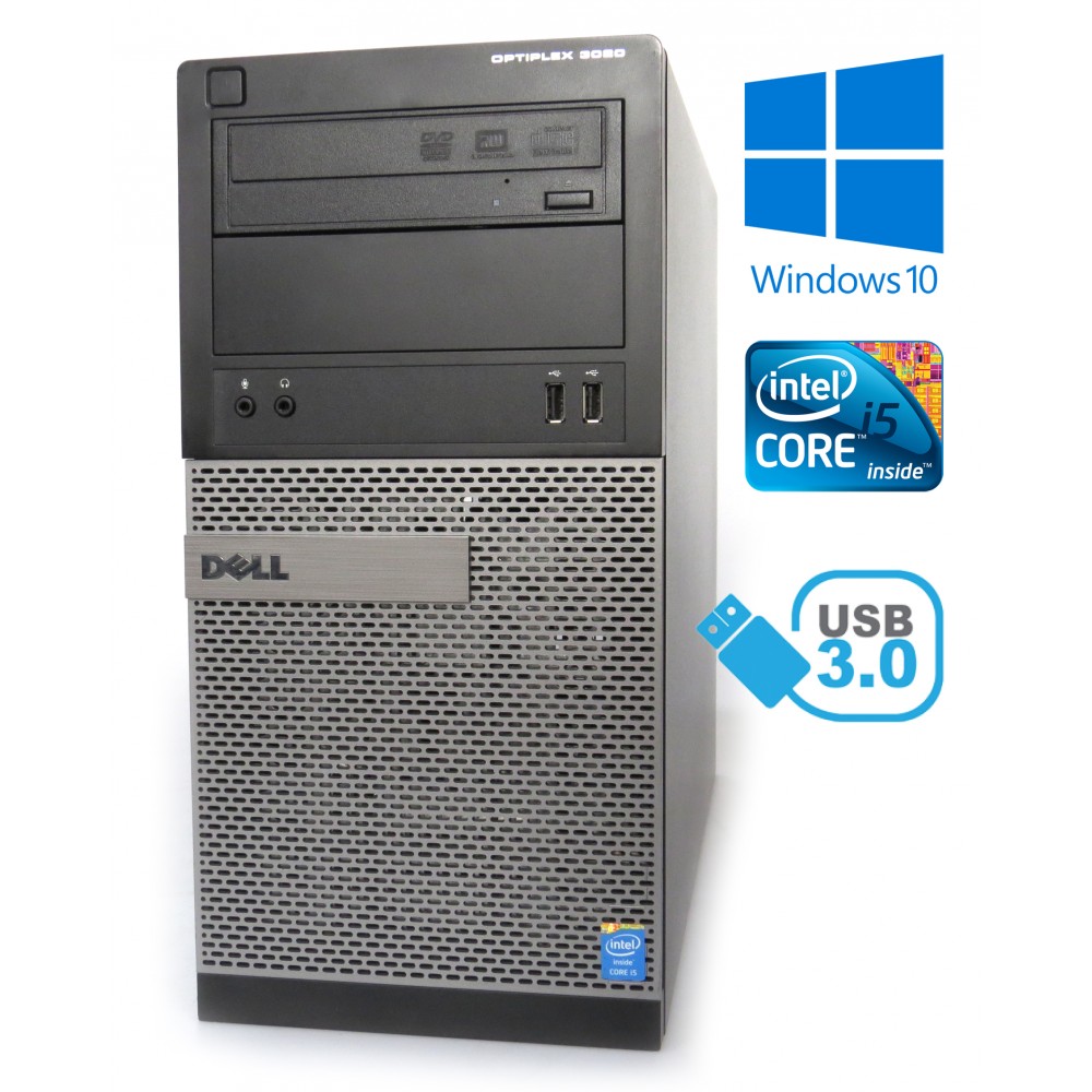 Dell Optiplex 3020 MT - i5-4590 / 8GB RAM / 480GB SSD HDD/ DVD-RW / Windows  10