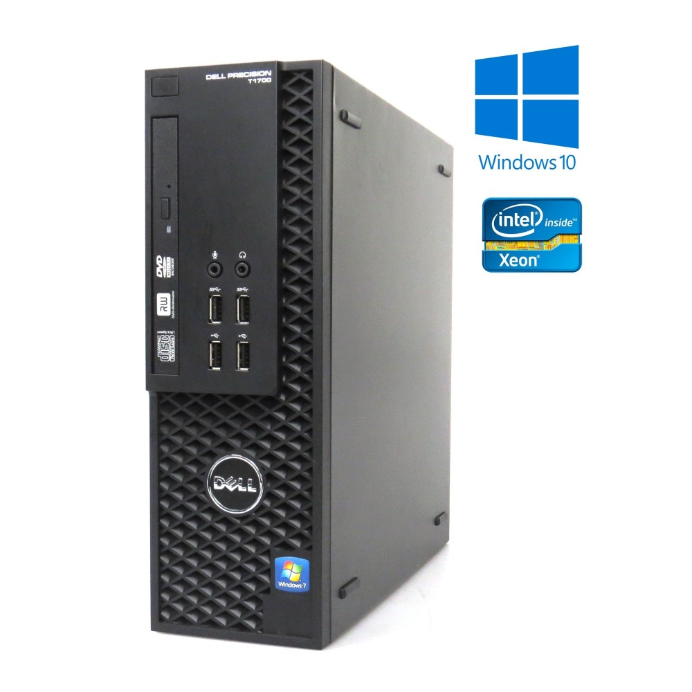 Dell Precision T1700 SFF E3-1240 v3/3.40GHz, 8GB RAM, 500GB HDD, Nvidia NVS300, Windows 10