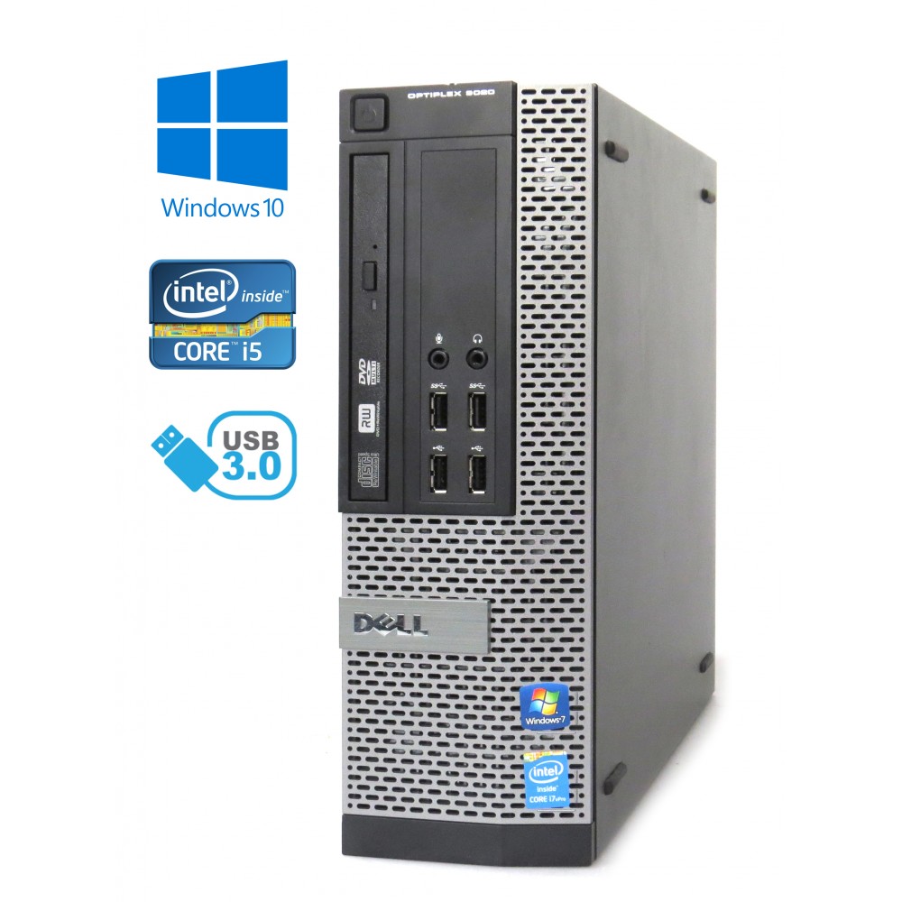 Dell Optiplex 9020 SSF - Intel i5-4590/3.30GHz, 8GB RAM,128GB SSD, DVD-RW, Windows 10