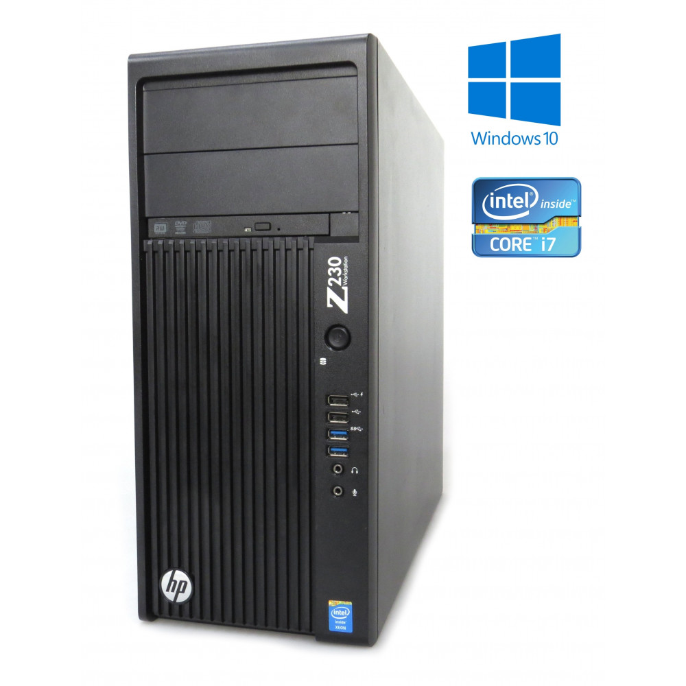HP Z230 Workstation - Xeon E3-1225 v3, 8GB, 500GB HDD, Quadro K2000