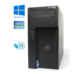 Dell Precision T1700 MT - Intel i7-4770/3.40GHz, 32GB RAM, 256GB SSD + 500GB HDD, NVIDIA K2000, Windows 10, STAV B